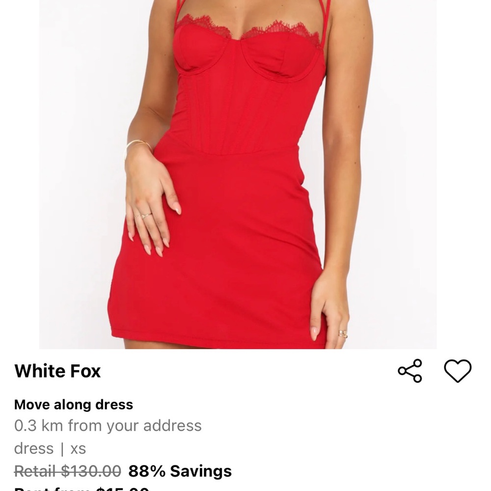 White Fox Boutique Move Along Dress - Picture 5 of 6